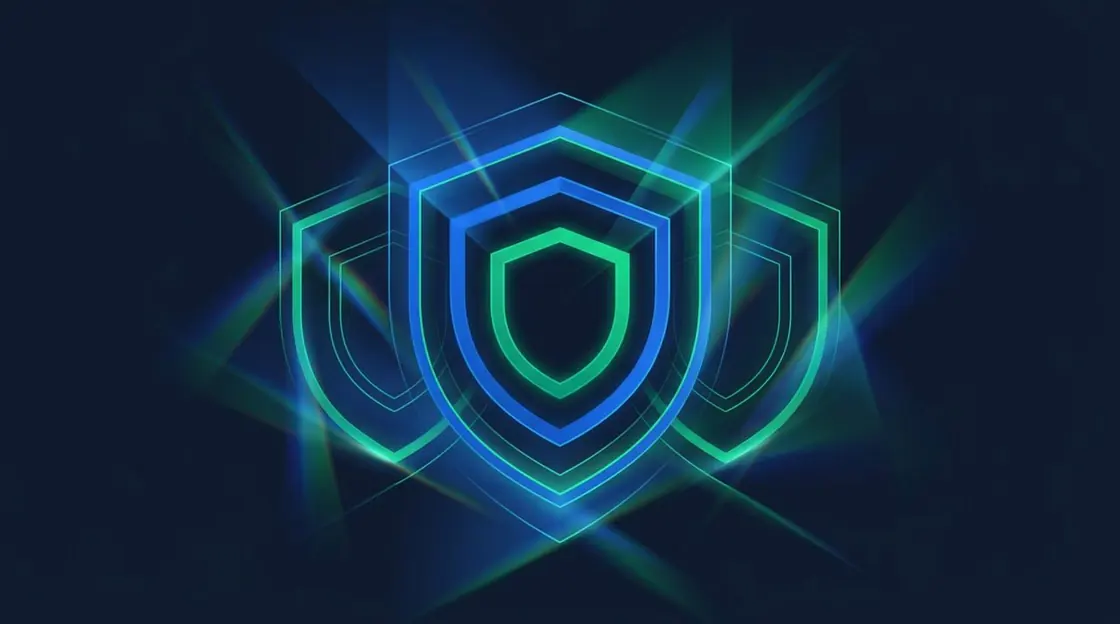Abstract security artwork illustrating the Verified Chime Account