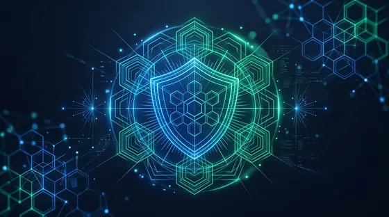 Abstract verification artwork representing a Verified Kraken Account