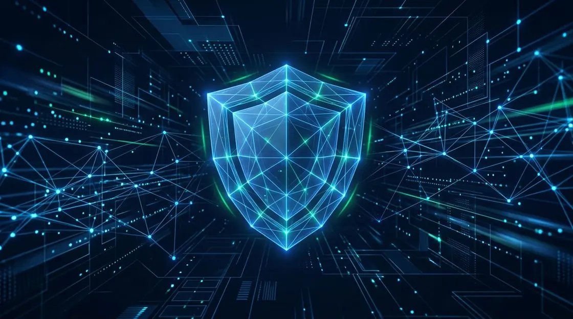Abstract security artwork illustrating the Verified Revolut Account